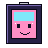 Slabby, the sticker slab mascot